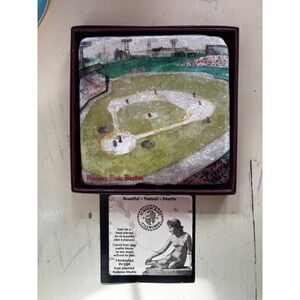 Screencraft Tileworks Fenway Park Boston Marble Coaster Handcrafted USA
